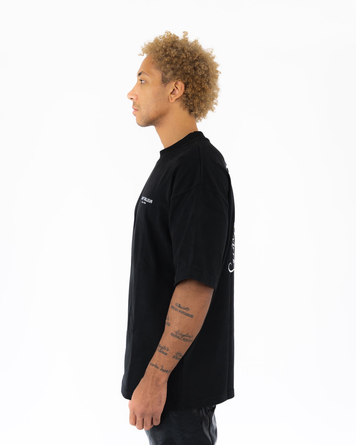 STW black oversize shirt